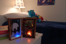 Load image into Gallery viewer, Can't You Sleep Little Bear Lighted Bookbox with book