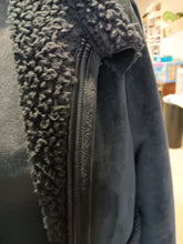 Load image into Gallery viewer, Black suba suede coat