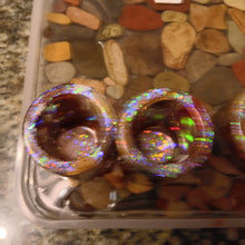 Load image into Gallery viewer, Glow-in-the-Dark River Stone Tray with Stone Shot Glasses