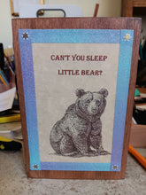 Load image into Gallery viewer, Can't You Sleep Little Bear Lighted Bookbox with book