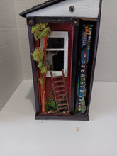 Load image into Gallery viewer, The Feather Thief Booknook with enclosed book
