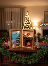 Load image into Gallery viewer, Twas the Night Before Christmas Bookbox and Miniature Book