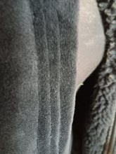 Load image into Gallery viewer, Black suba suede coat