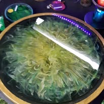 Load image into Gallery viewer, Lazy Susan that glows in the dark