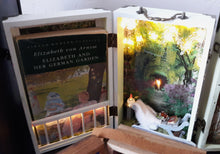 Load image into Gallery viewer, Elizabeth &amp; Her German Garden Lighted Diorama Booknook/book