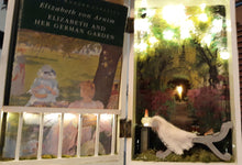 Load image into Gallery viewer, Elizabeth &amp; Her German Garden Lighted Diorama Booknook/book
