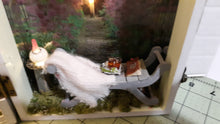Load image into Gallery viewer, Elizabeth &amp; Her German Garden Lighted Diorama Booknook/book