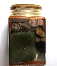 Load image into Gallery viewer, Glow-in-the-Dark Stone Stash Jar